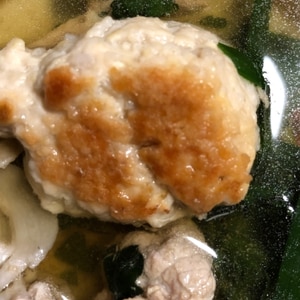 ふわふわのレンコン豆腐団子